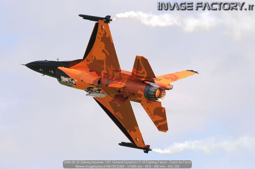 2009-06-26 Zeltweg Airpower 1201 General Dynamics F-16 Fighting Falcon - Dutch Air Force